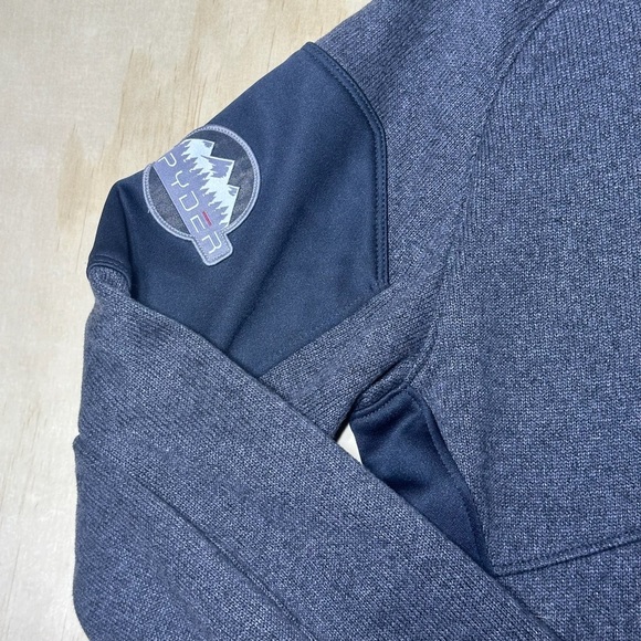 SPYDER Men's Empire Full Zip Fleece Jacket Lined Pockets Gray XL - Picture 4 of 11